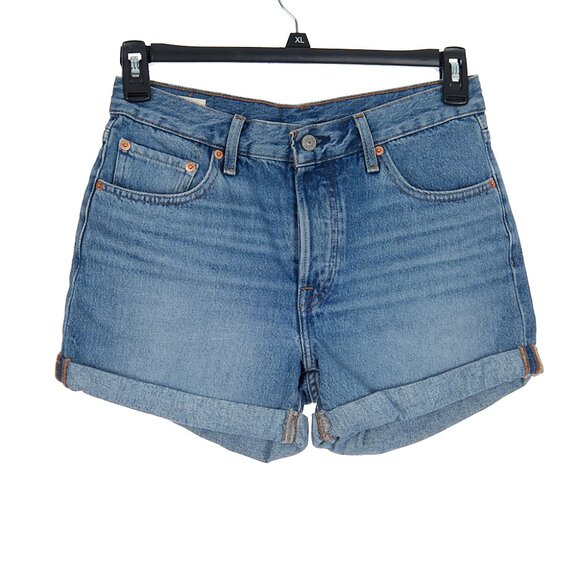 Levi's Blue Jean Shorts for Women - Picture 1 of 7